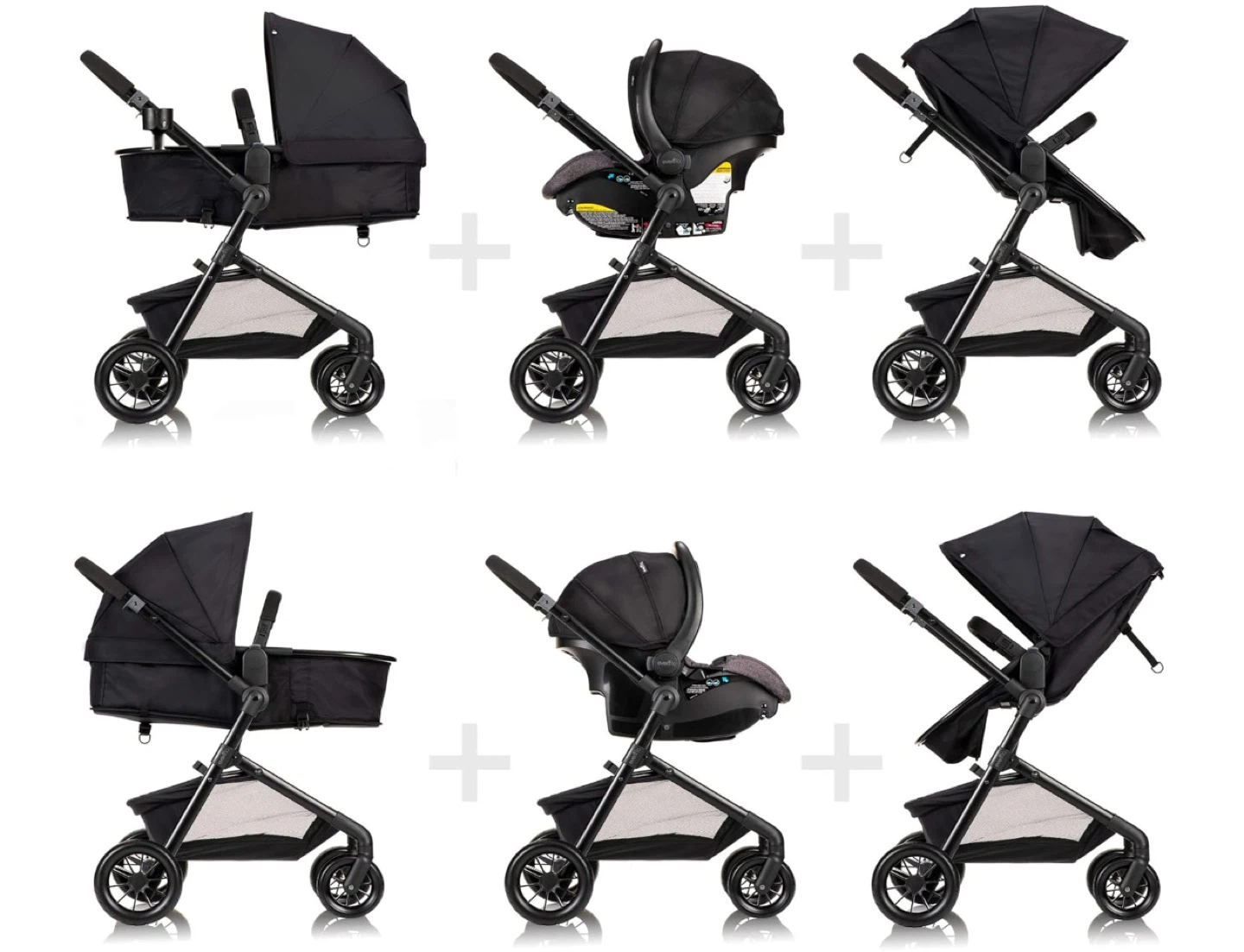 Evenflo Pivot Modular Travel System with LiteMax Infant Car Seat - photo 2