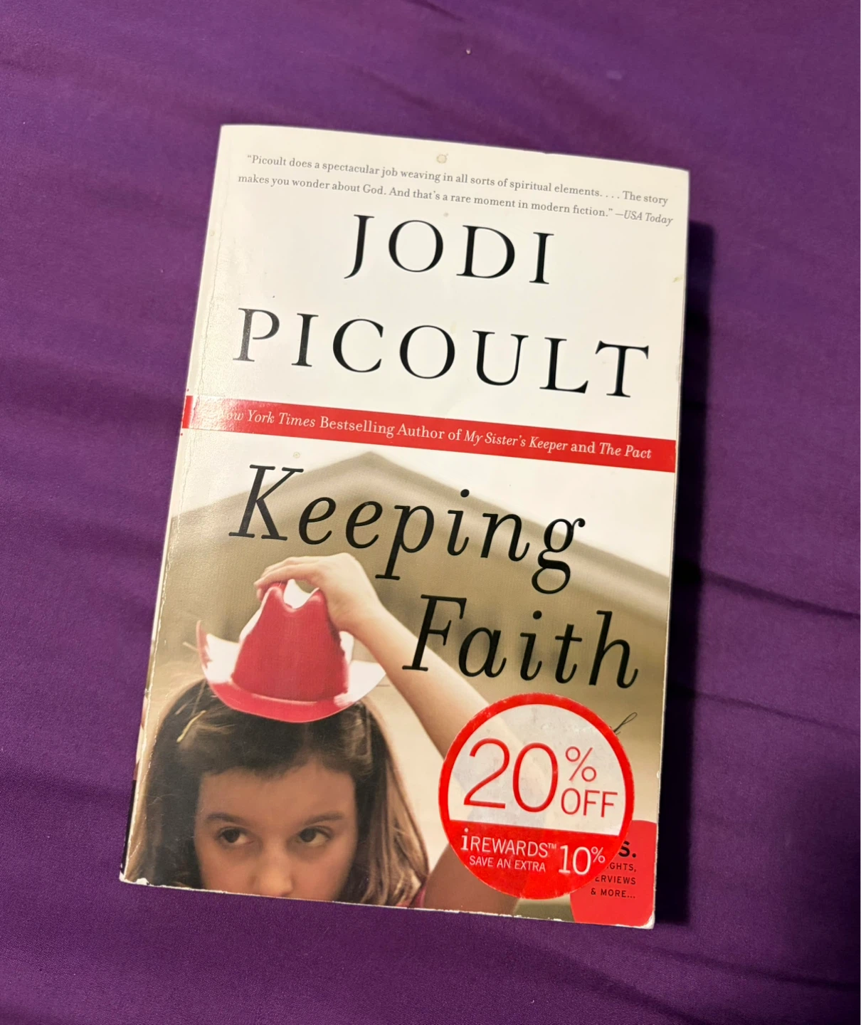 Keeping Faith by Jodi Picoult Paperback Book