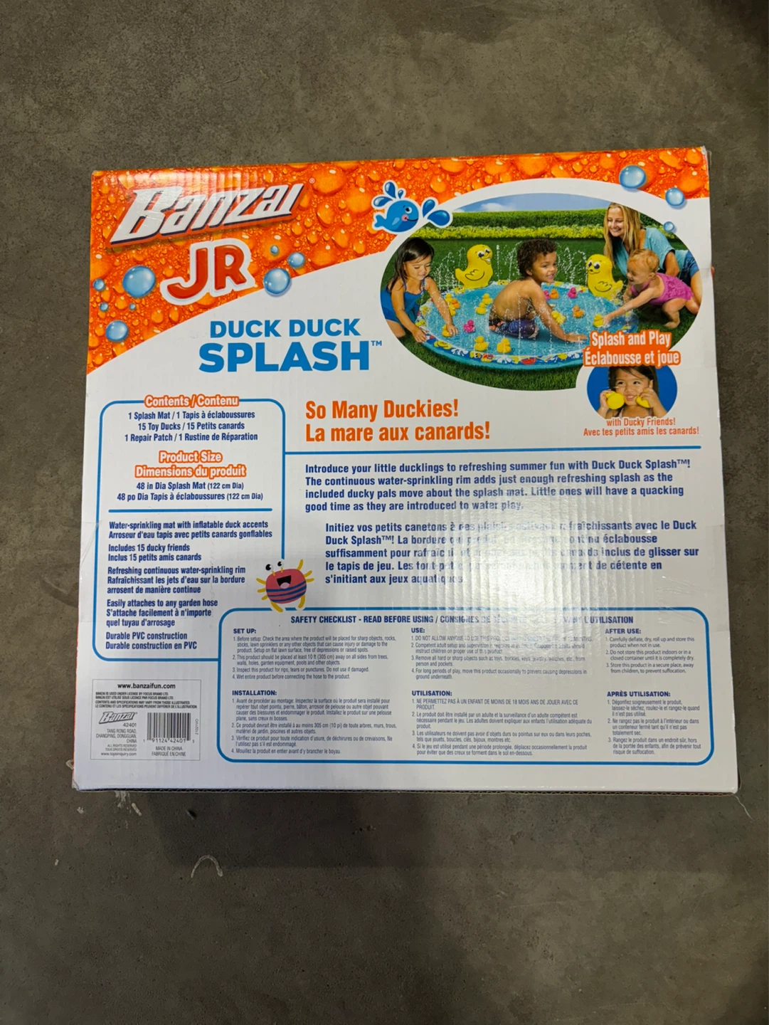 BRAND NEW BABY SPLASH MAT - photo 2