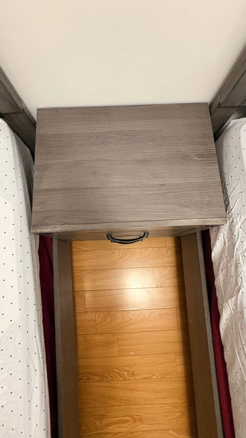 Bed Side Table with 2 drawers - photo 2