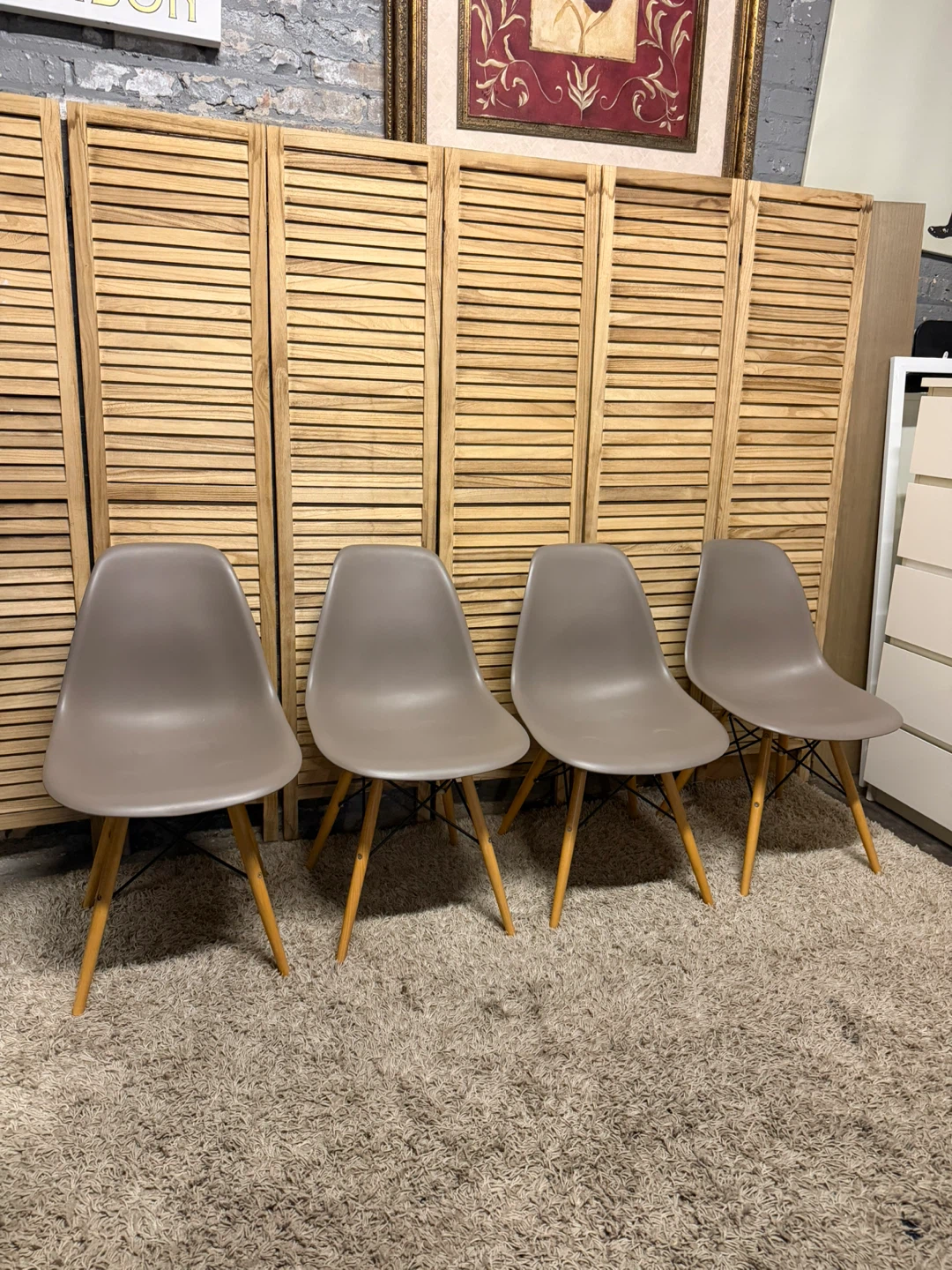 Set of 4 Dining Chairs - photo 2