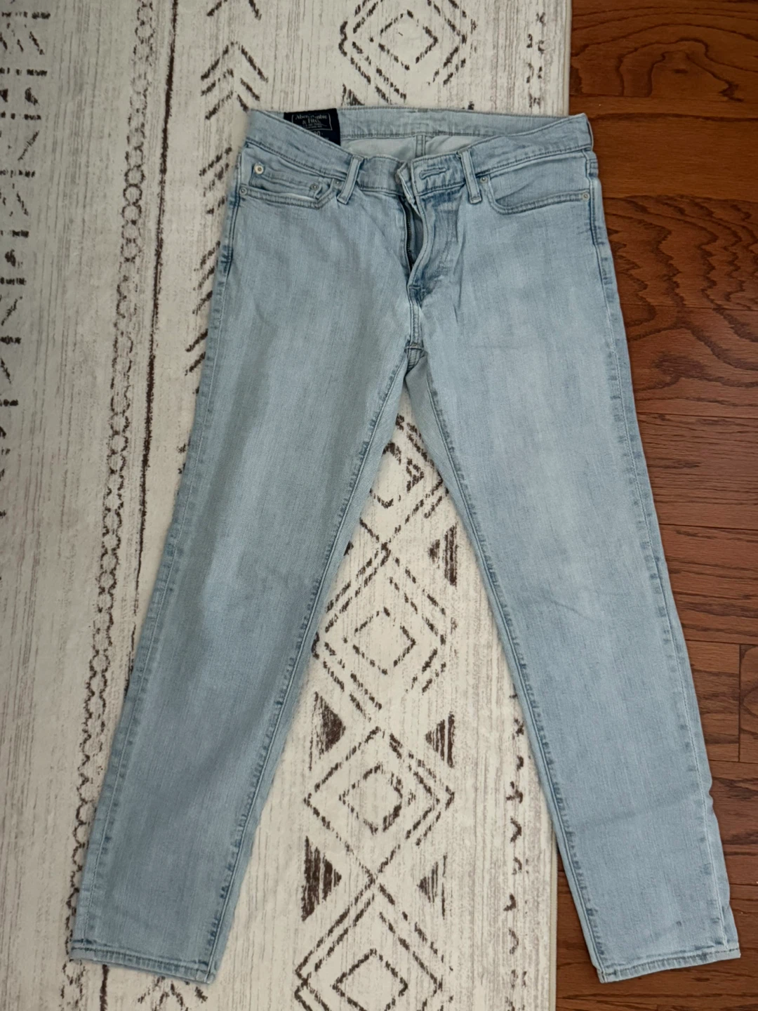 Hollister Slim Fit Jeans - Light Blue - W30 L30 - photo 3