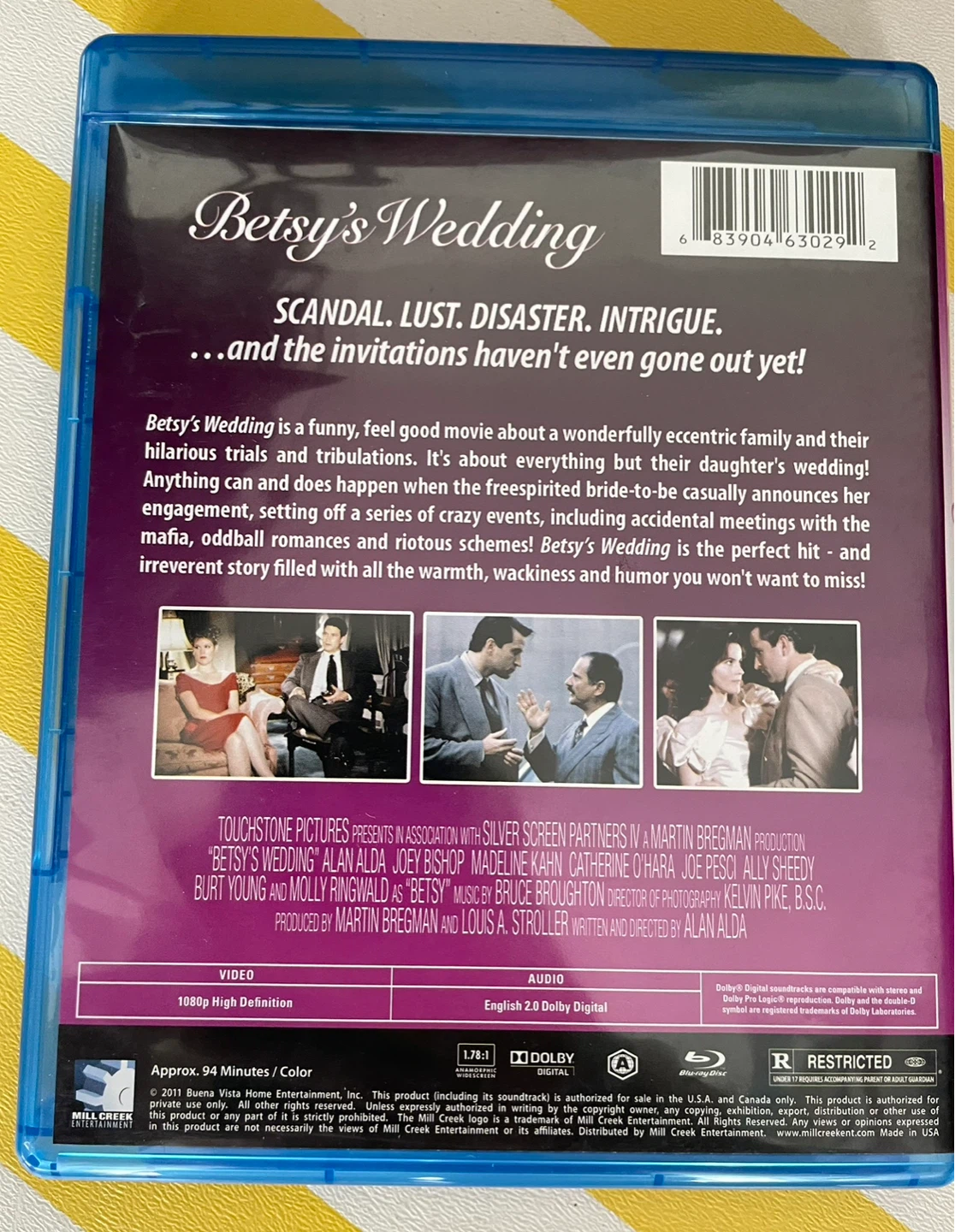 Betsy’s Wedding Blu Ray - photo 2