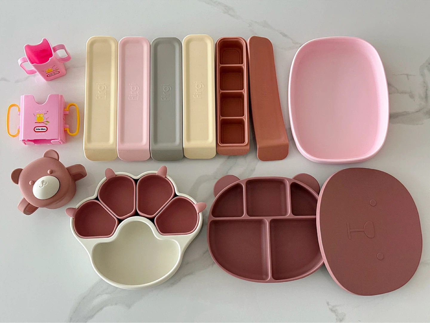 Baby & toddler feeding bundle — like new!