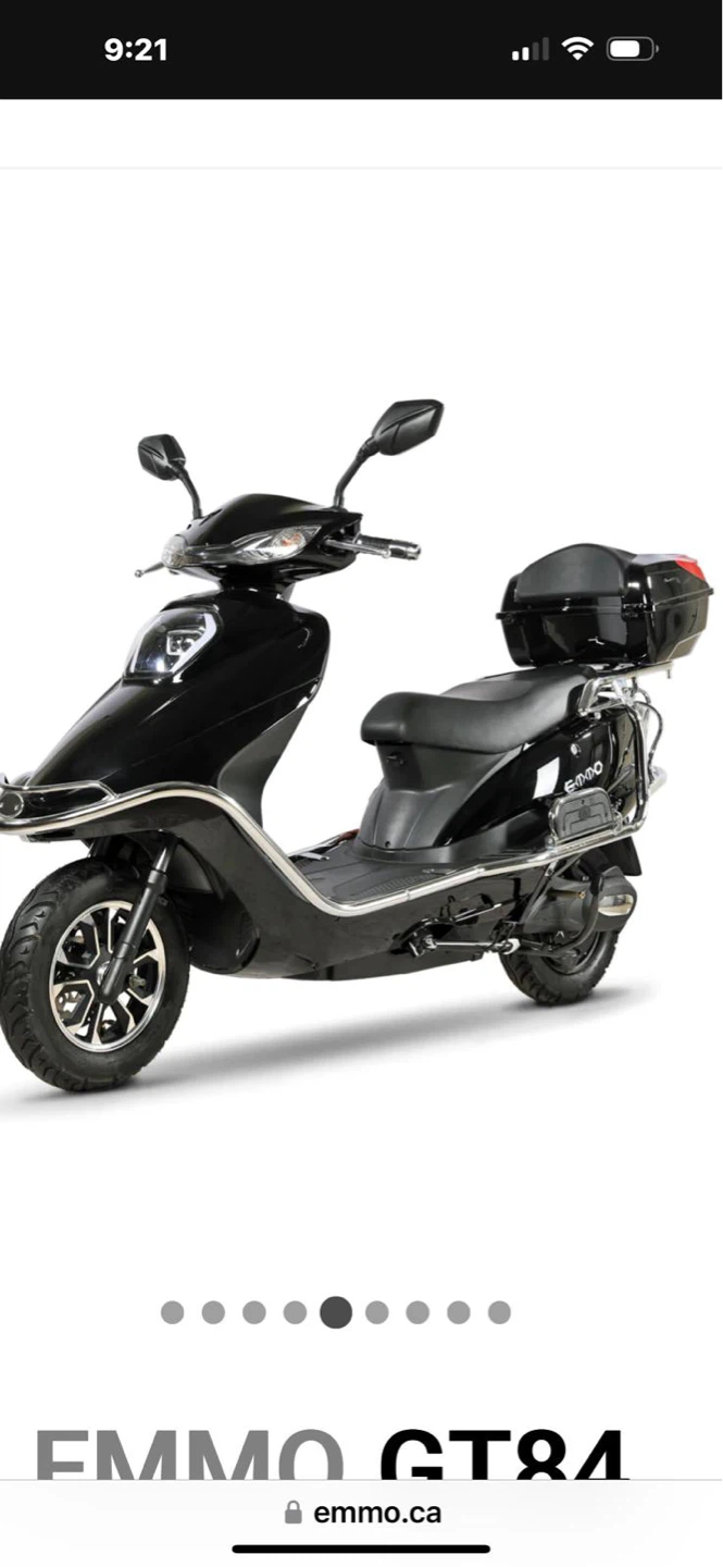 EMMO GT84 Electric Scooter - Black