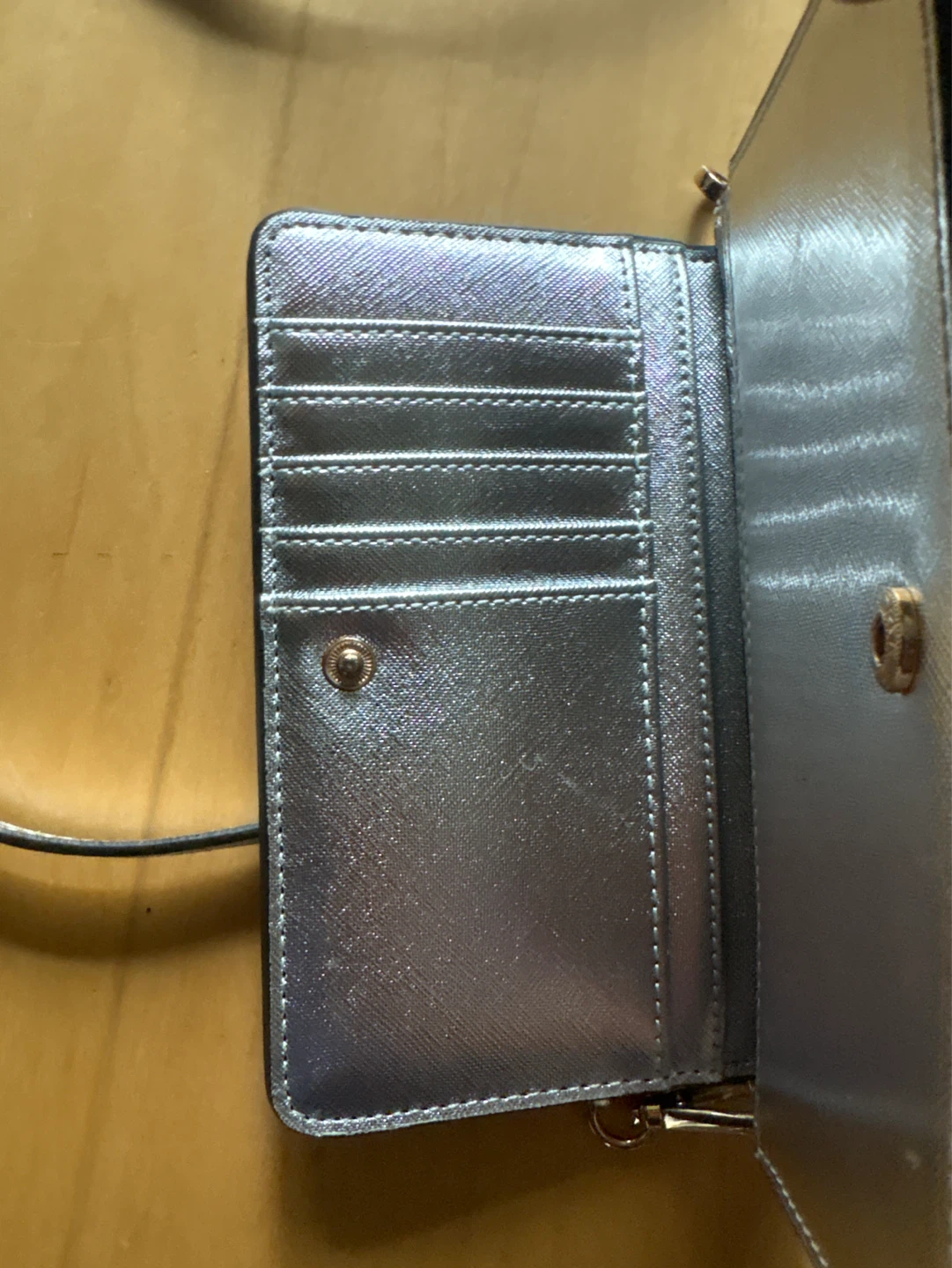 River Island Silver Crossbody Wallet - photo 3
