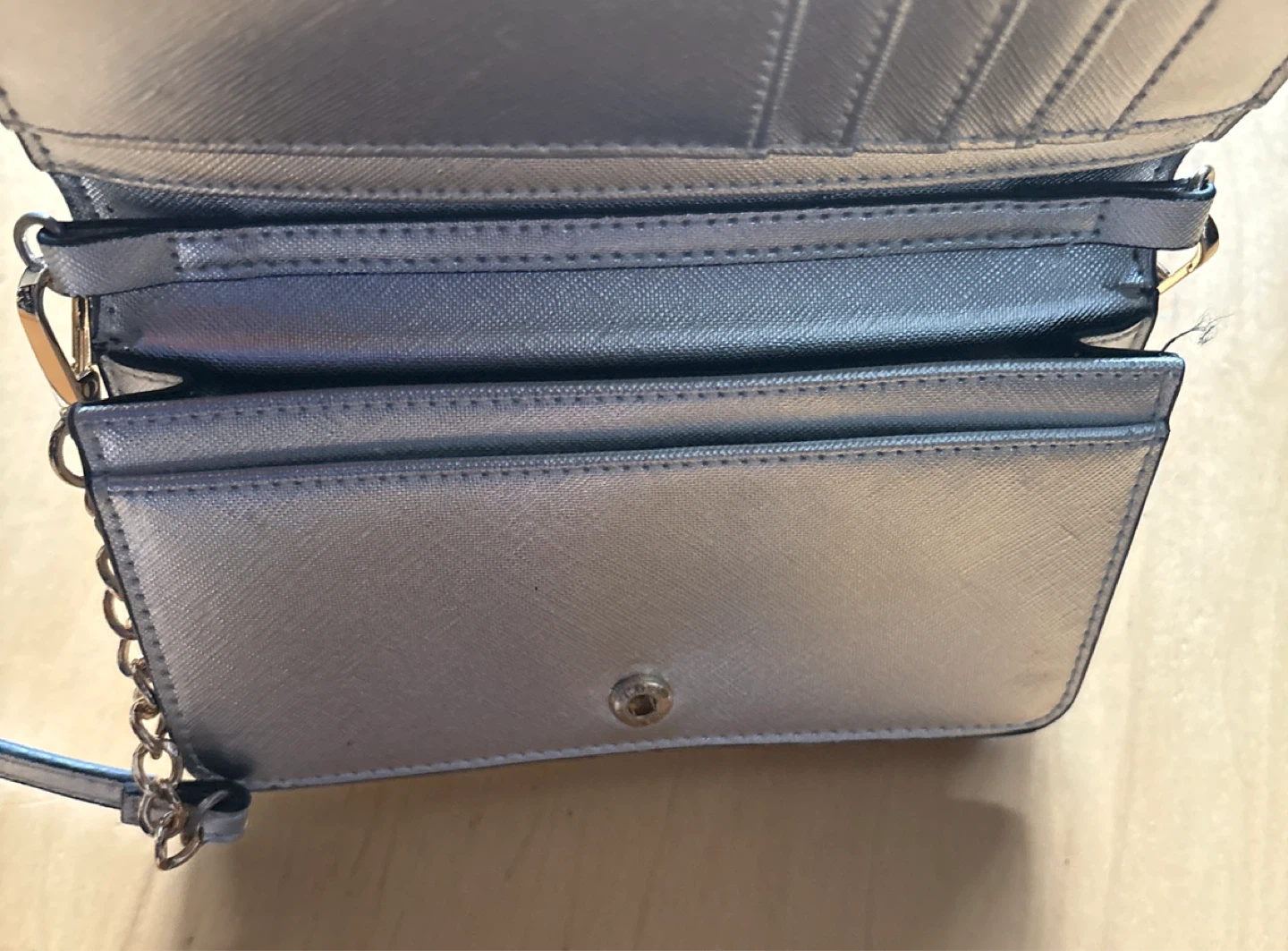 River Island Silver Crossbody Wallet - photo 4