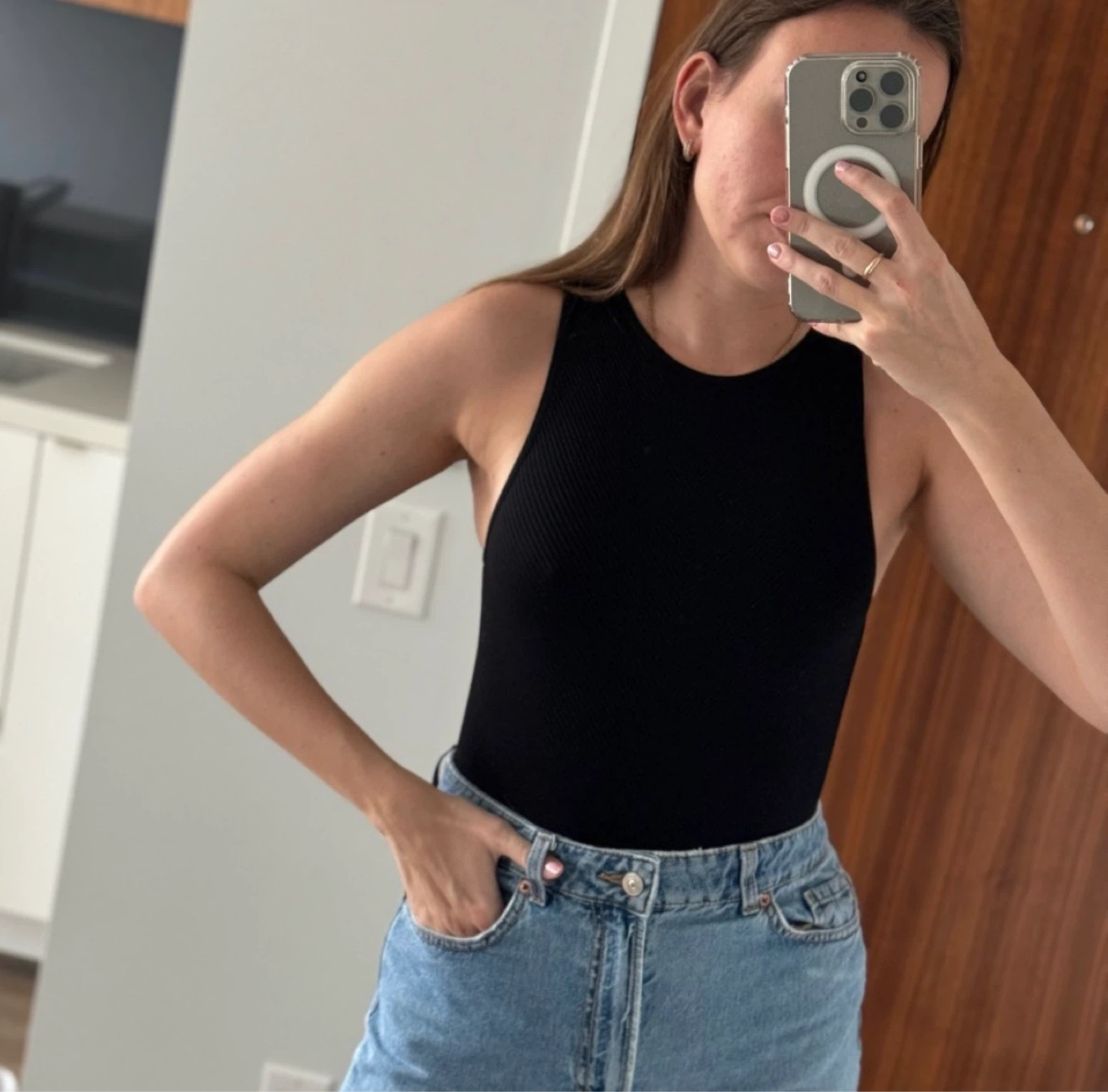 Set Black&Blue Bodysuit