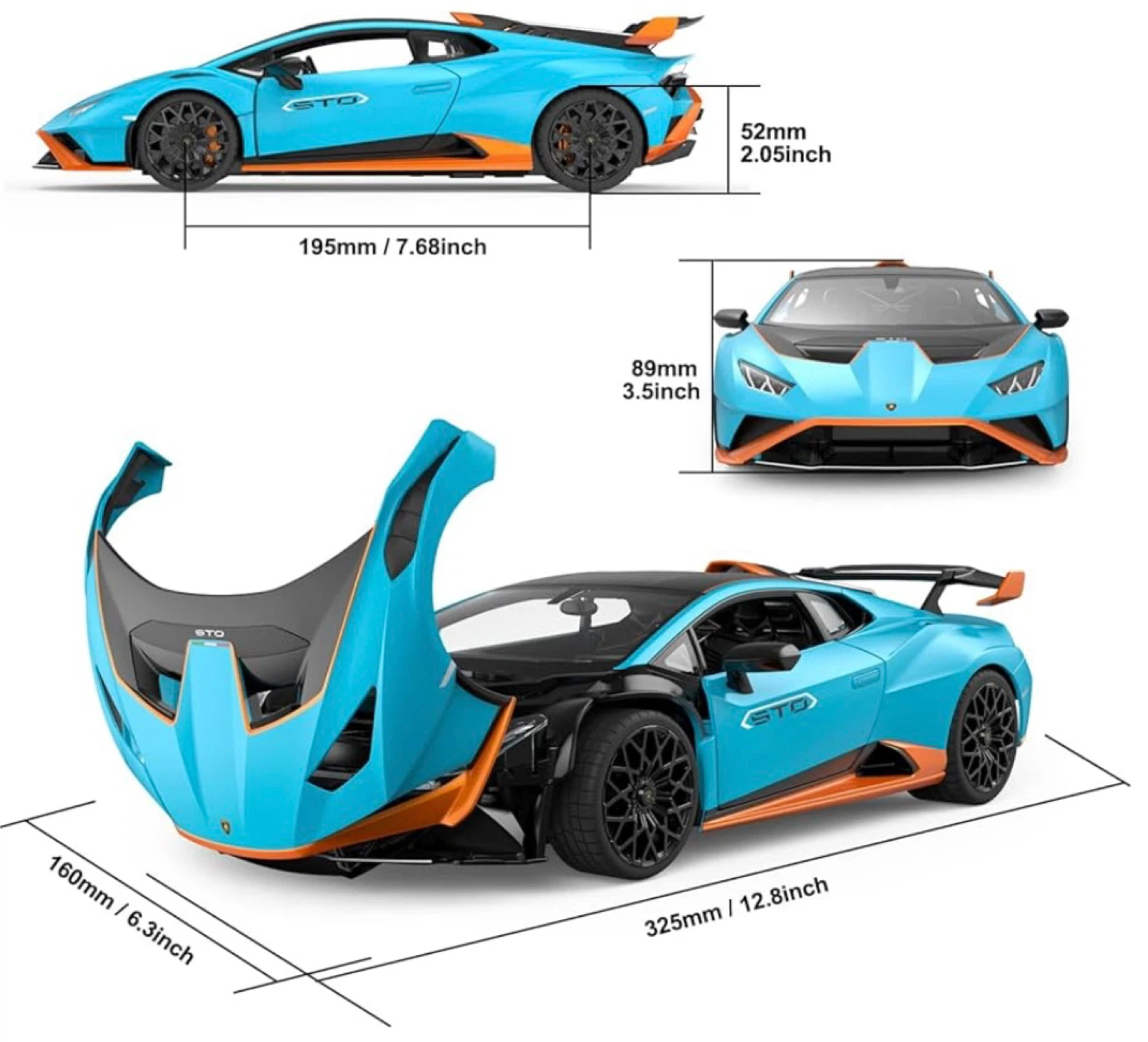 Rastar Lamborghini Huracán STO RC Car - photo 5
