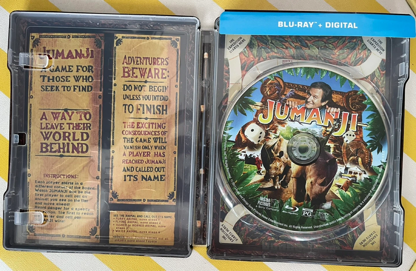 Jumanji Steelbook OOP - photo 3