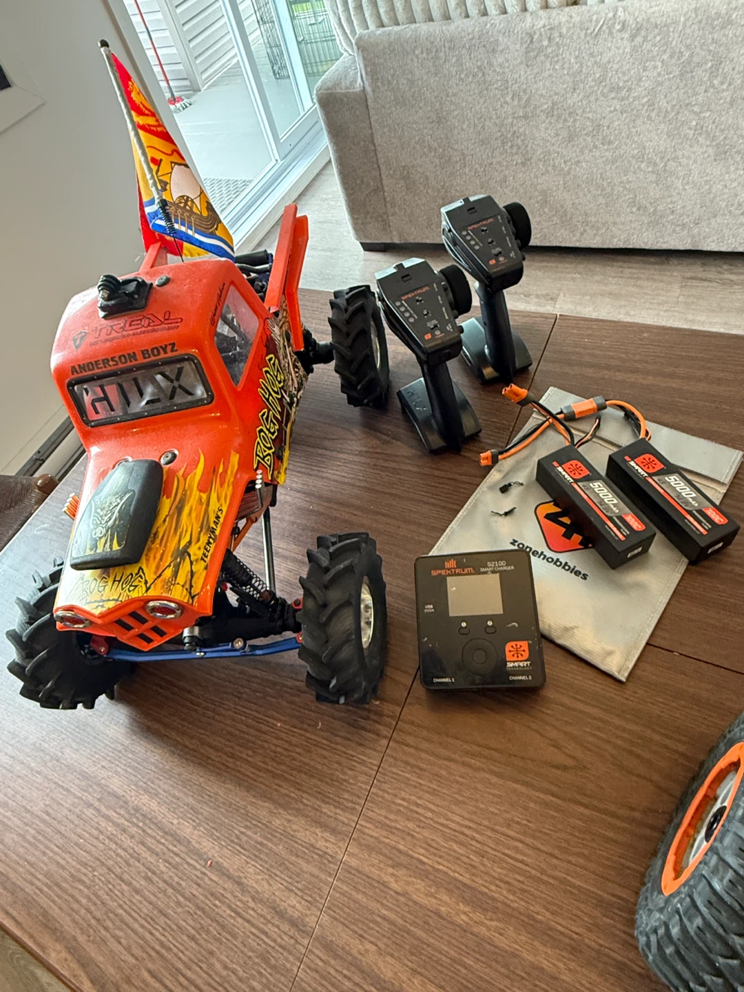 RC Monster Trucks with Remote Controls, Batteries, and Charger - photo 4