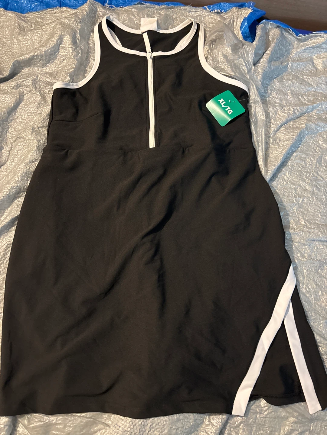 Sage Collective Black Dress XL/TG