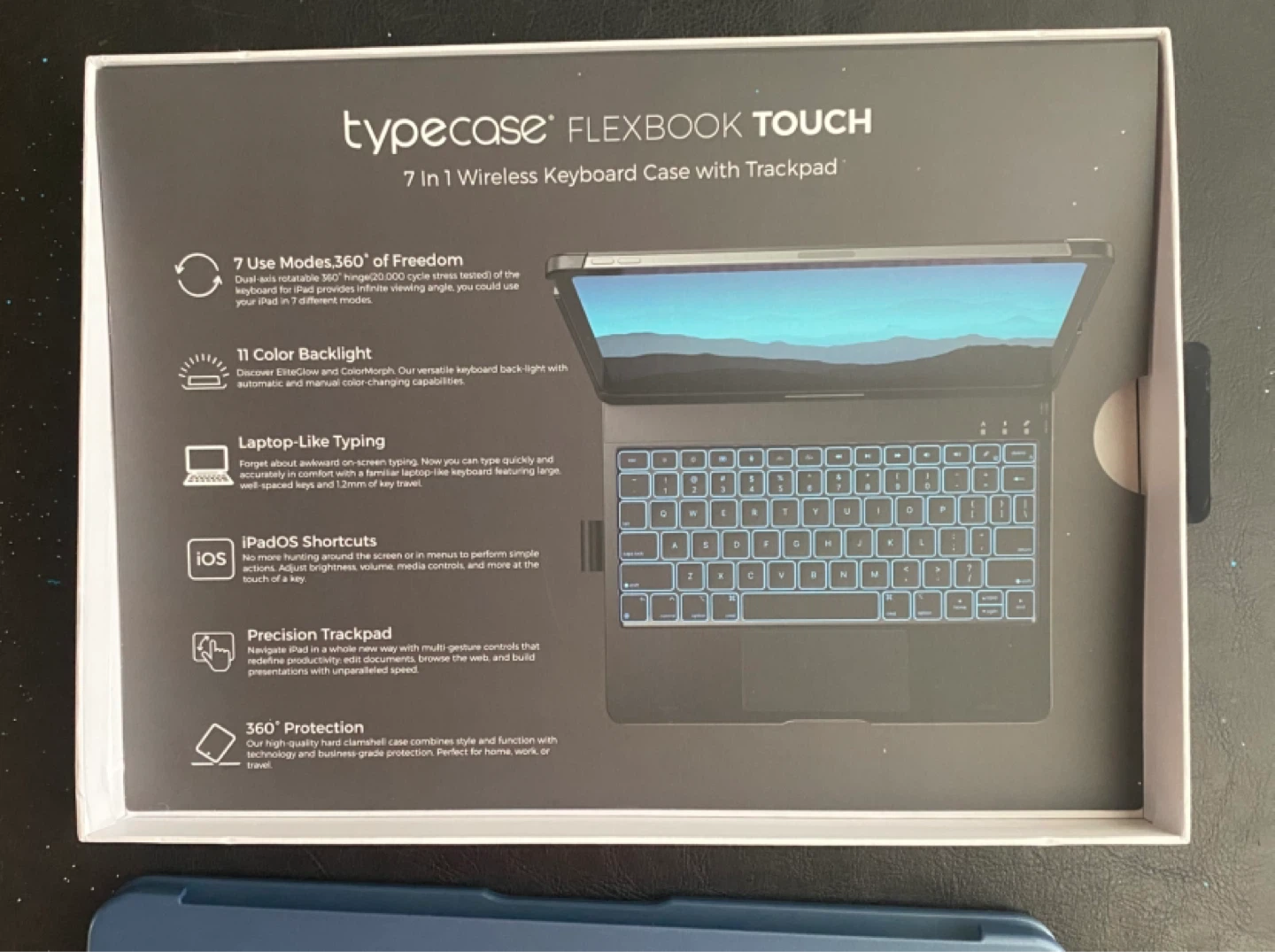 7-in-1 Touch Keyboard Case for iPad 10th/11th gen