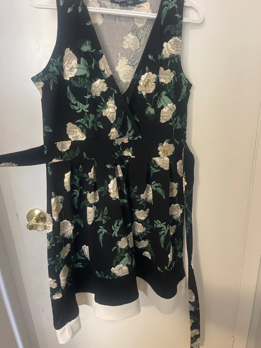 Black&Green Floral Dress - photo 2