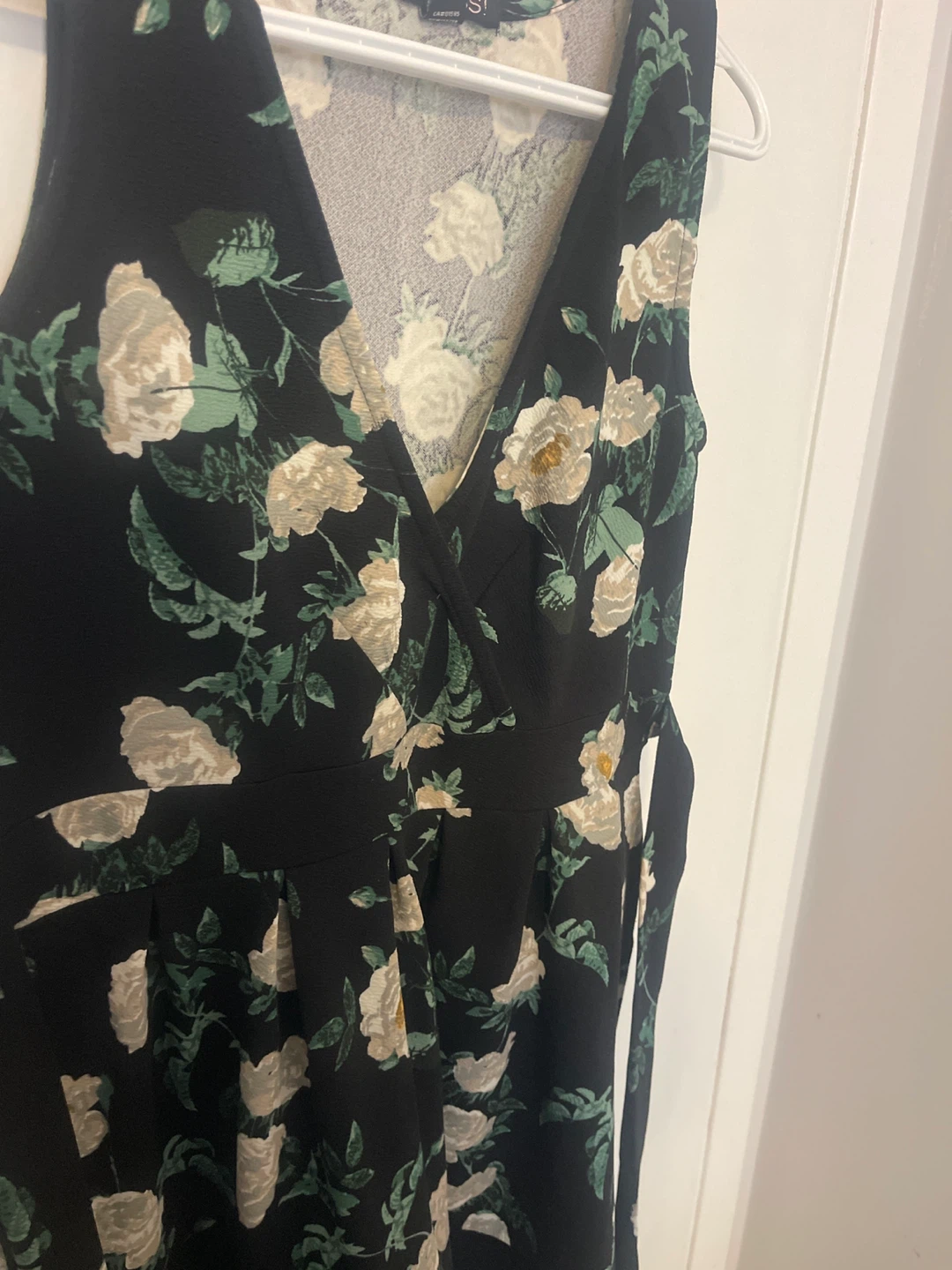 Black&Green Floral Dress - photo 3