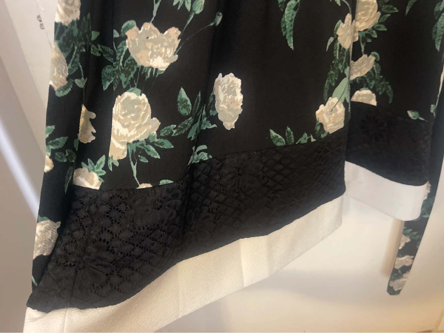 Black&Green Floral Dress - photo 4