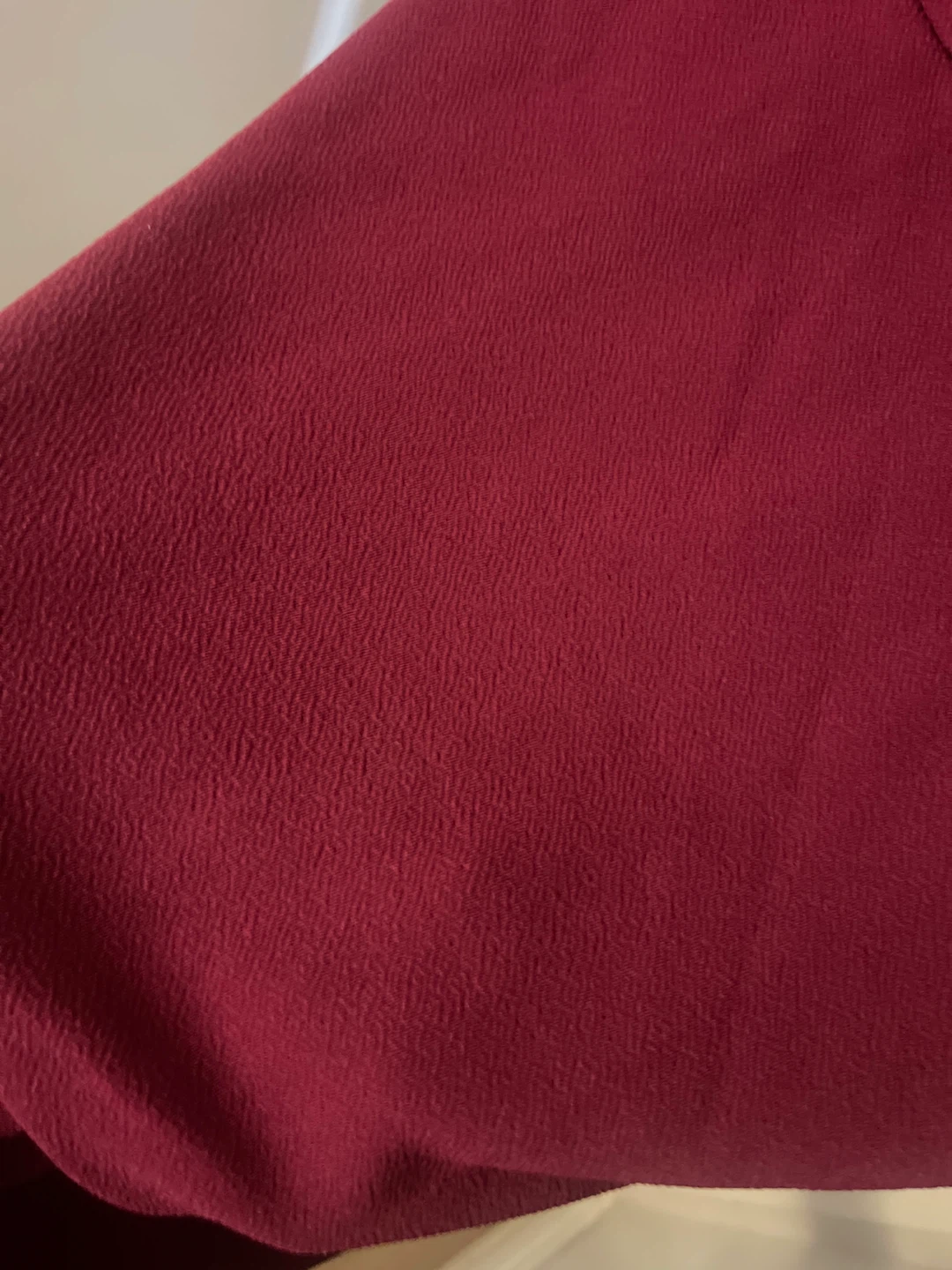 SHEIN Burgundy Long Sleeve Mock Neck Dress - photo 3
