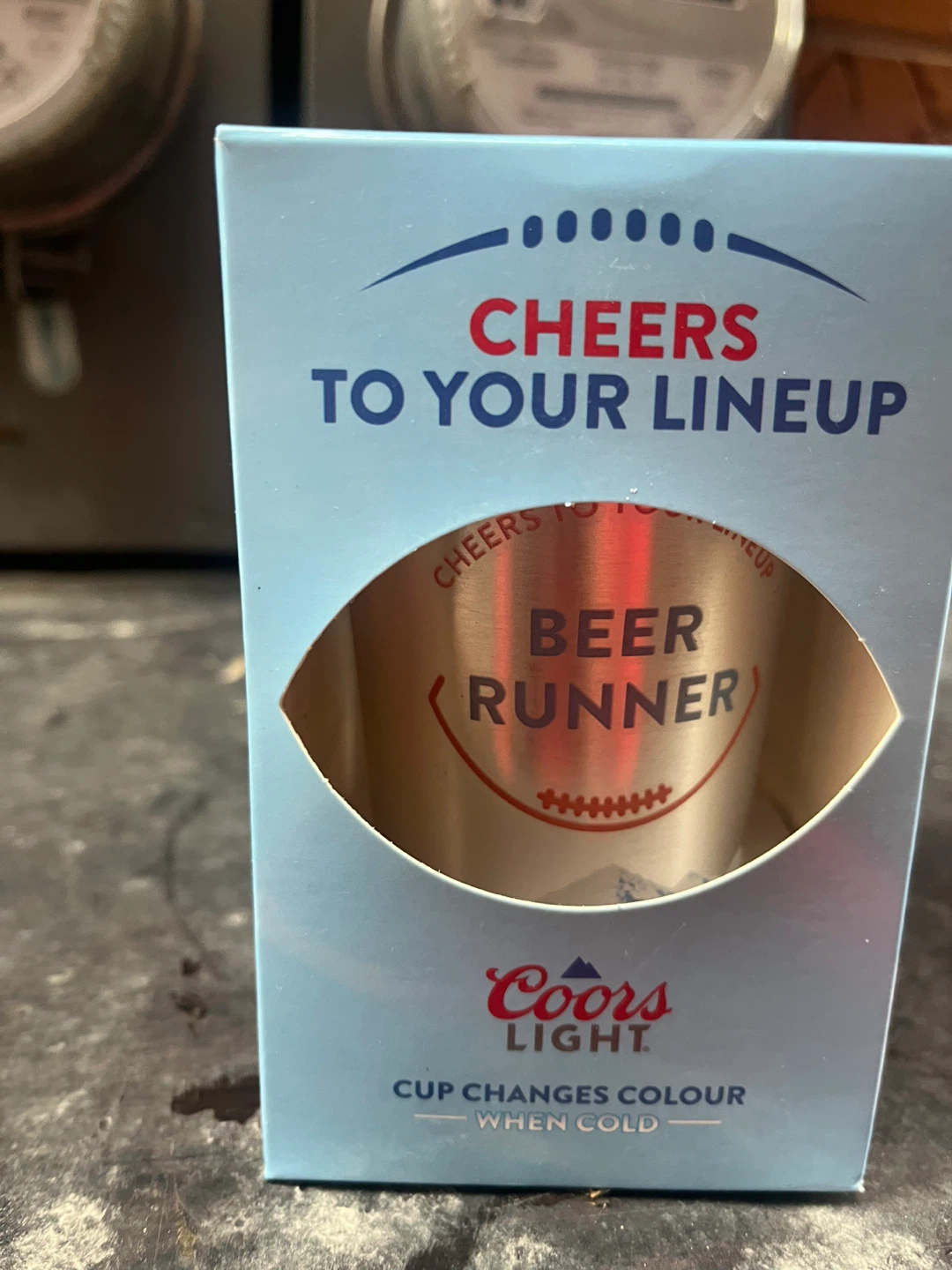 Coors Light Beer Runner Aluminum Cup - photo 3