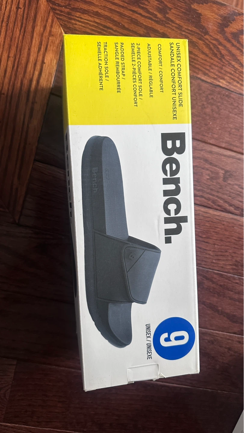 Bench Unisex Comfort Slide Sandals Size 9