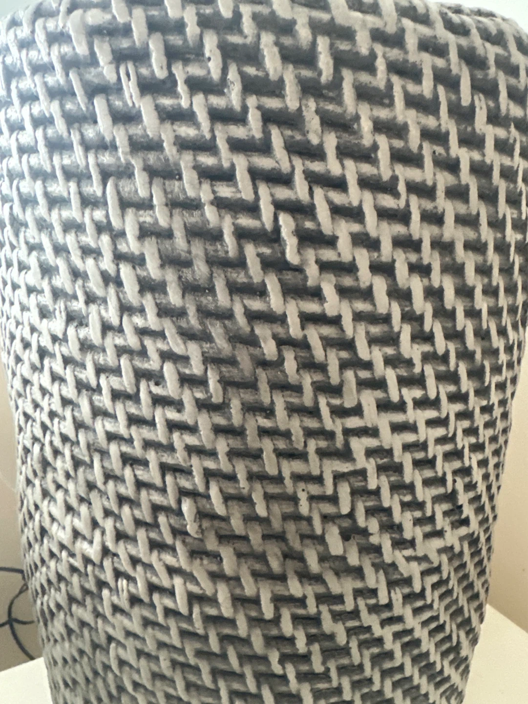 Table Lamp with Woven Base - photo 4