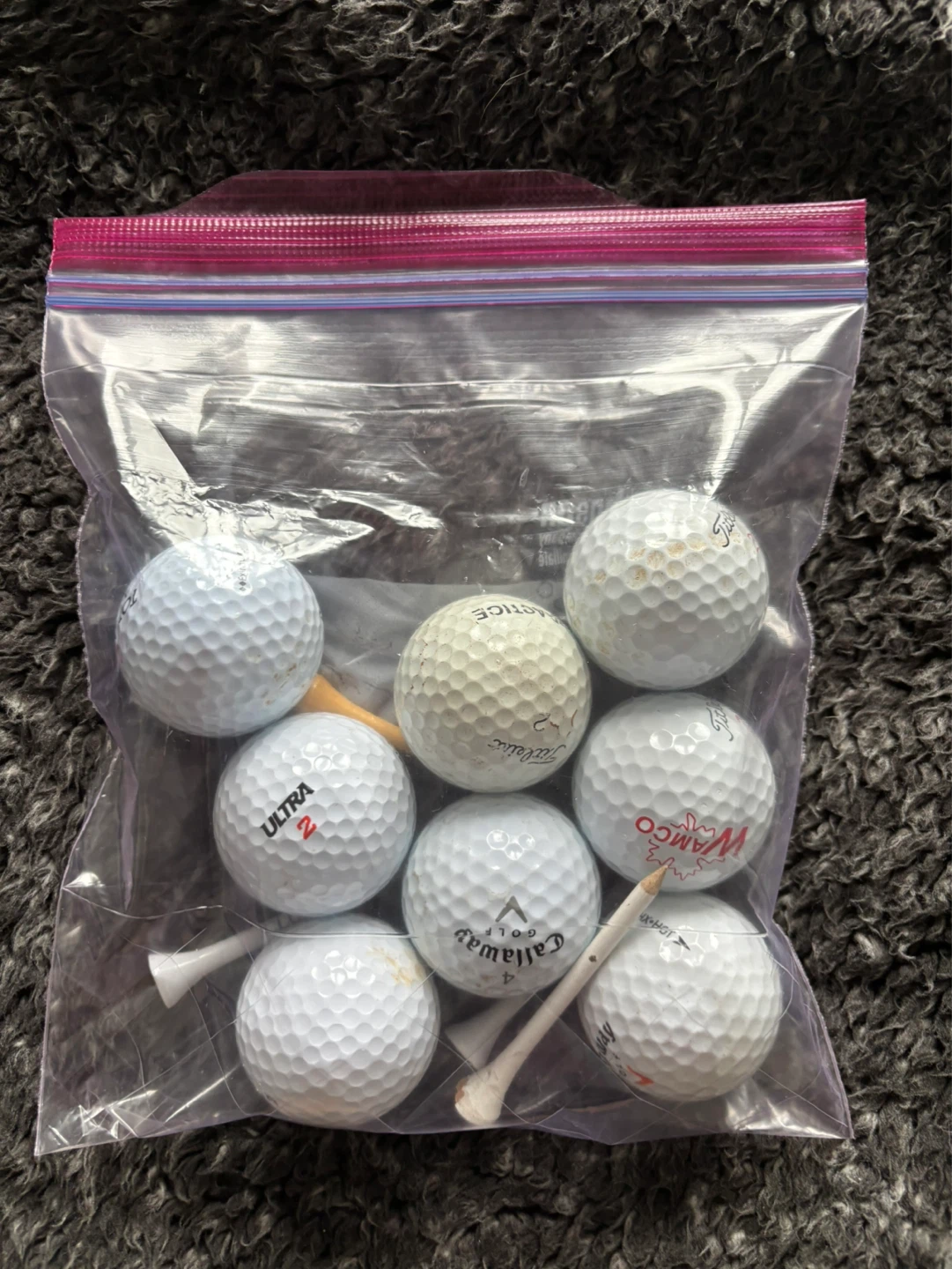 Assorted Golf Balls and Tees - photo 2