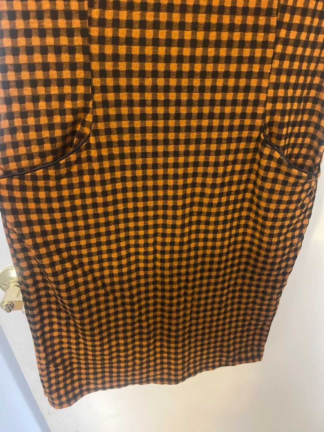 Dress - Orange/Black - photo 2