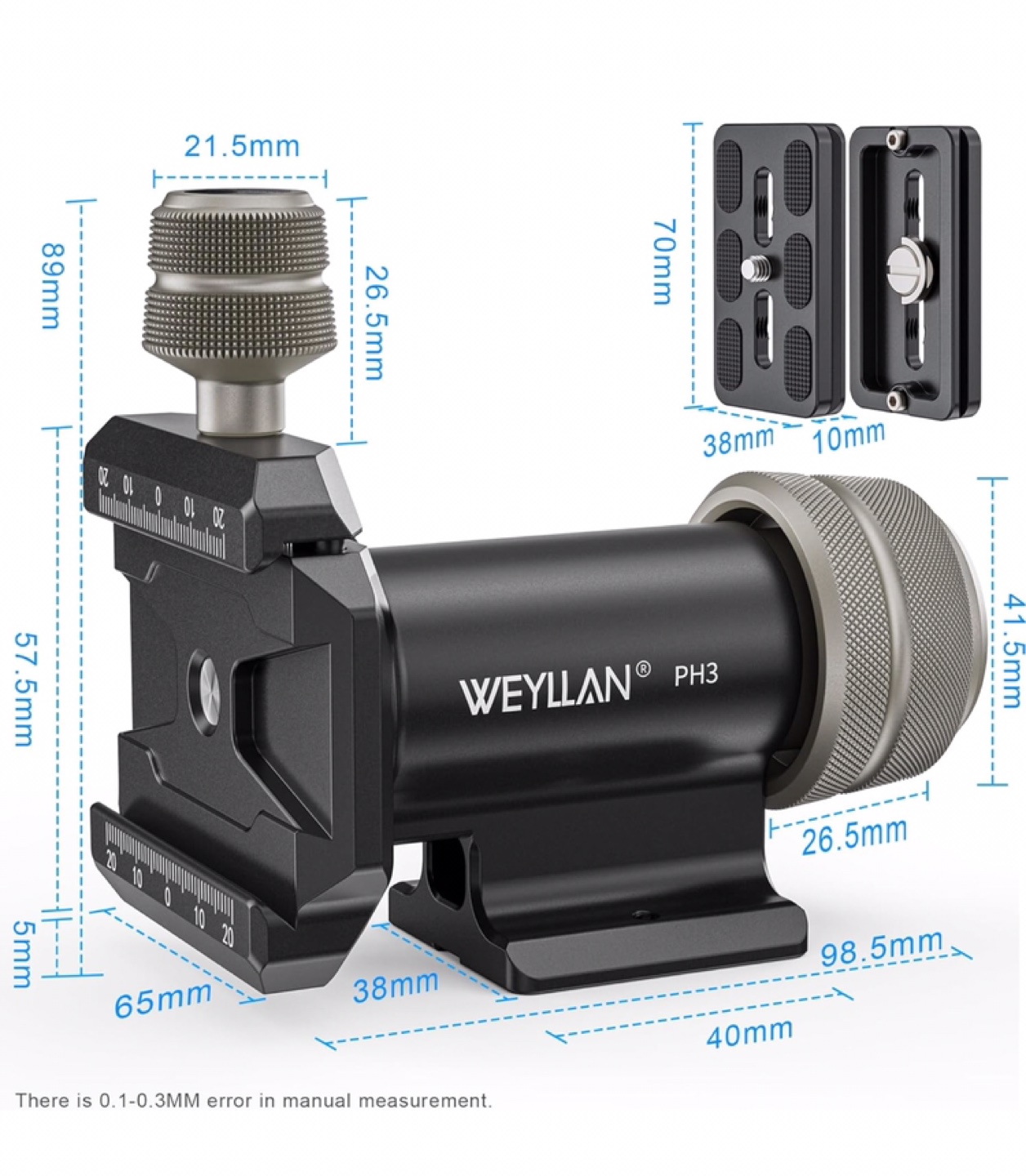 WEYLLAN PH3 Camera Gimbal Tripod Head - photo 3