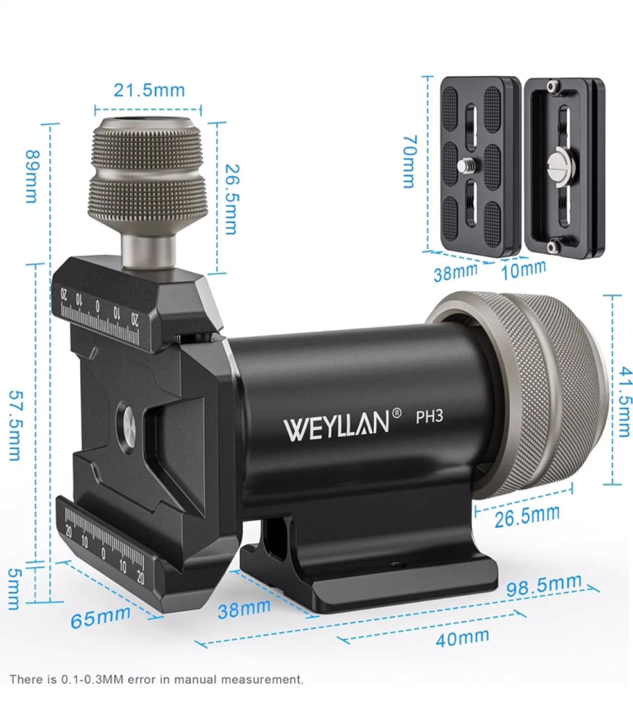 WEYLLAN PH3 Camera Gimbal Tripod Head - photo 3
