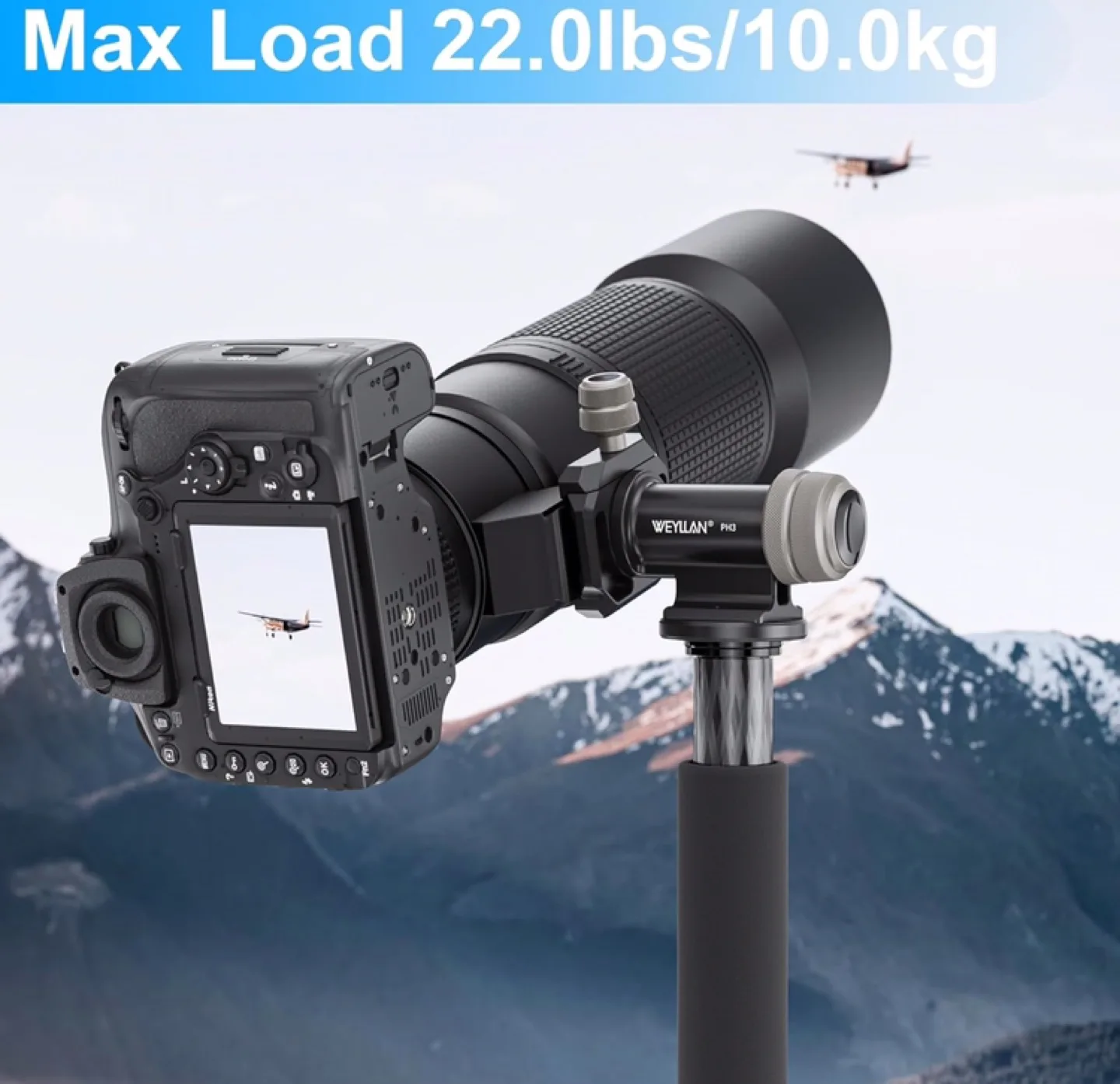WEYLLAN PH3 Camera Gimbal Tripod Head - photo 4