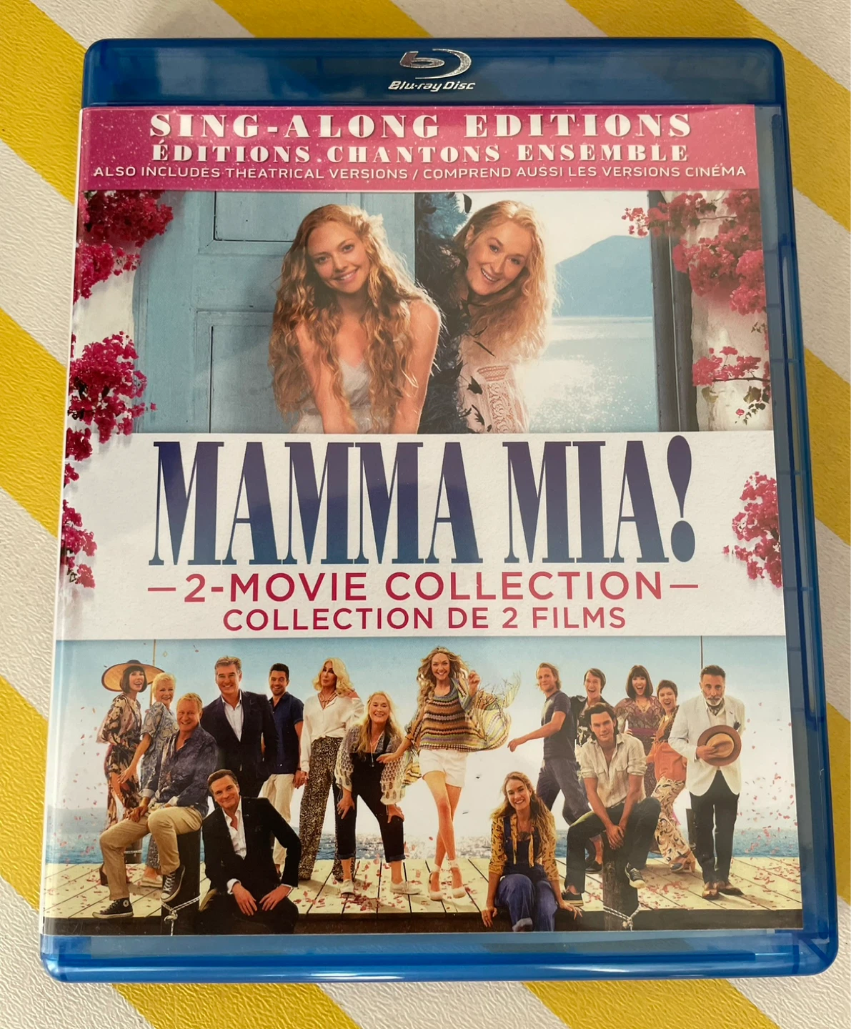 Mamma Mia 2 Movie Collection Blu Ray Set