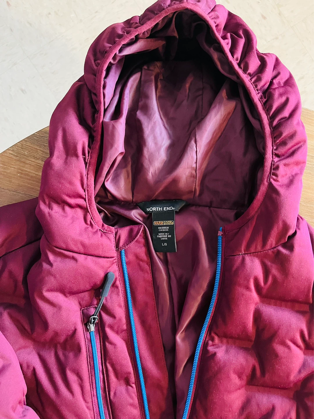 North End Puffer Jacket - Size L - photo 2