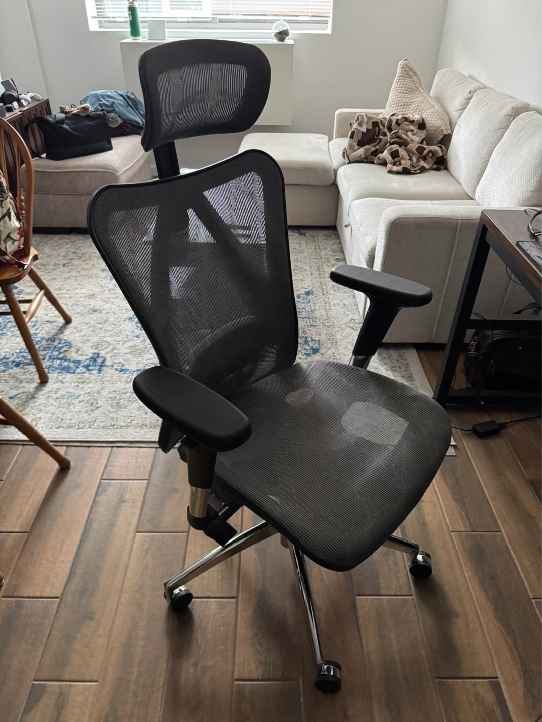 Ergonomic Mesh Office Chair with Headrest - photo 2