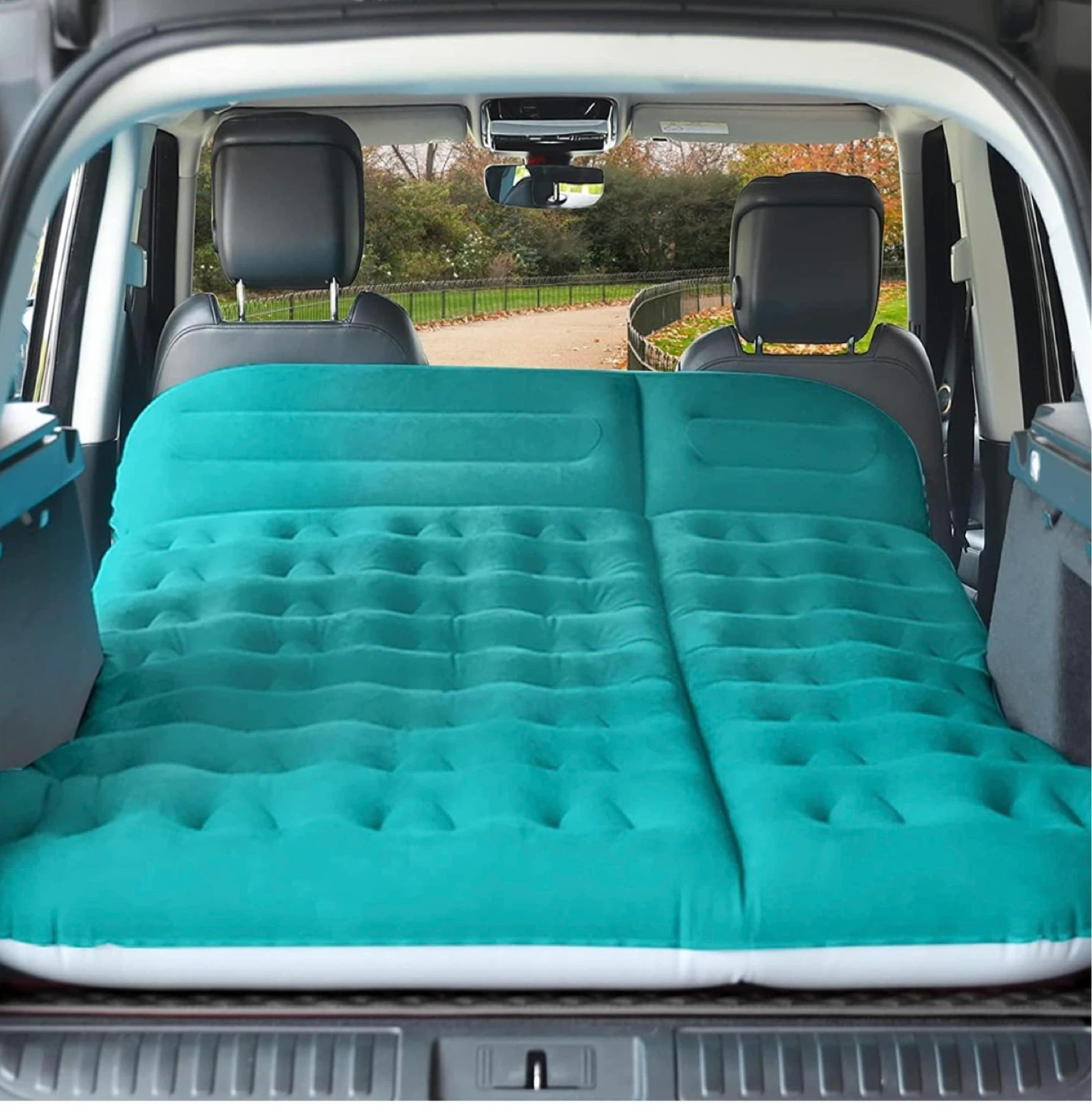 Inflatable Car Air Mattress - Queen Size