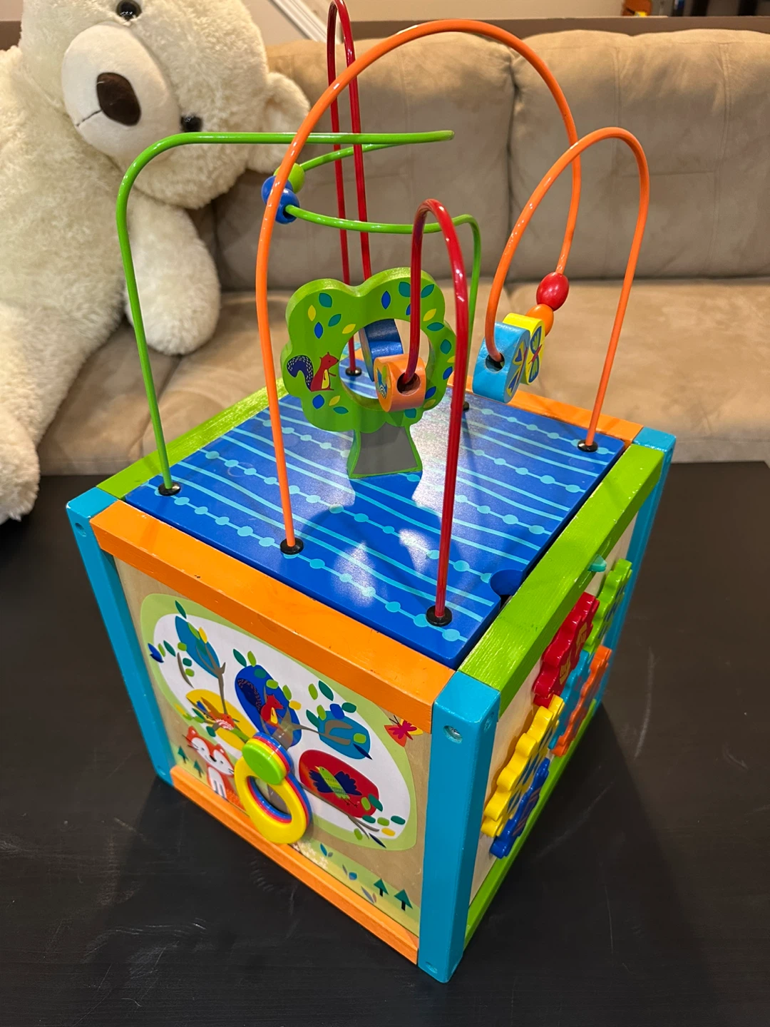 Toys R Us Wooden Activity Cube