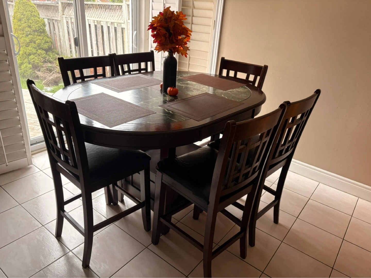 Dining Table Set with 6 Chairs - photo 2
