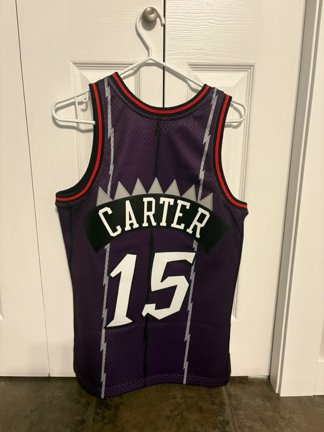 Vince Carter Raptors Jersey. Purple Hardwood Classics.