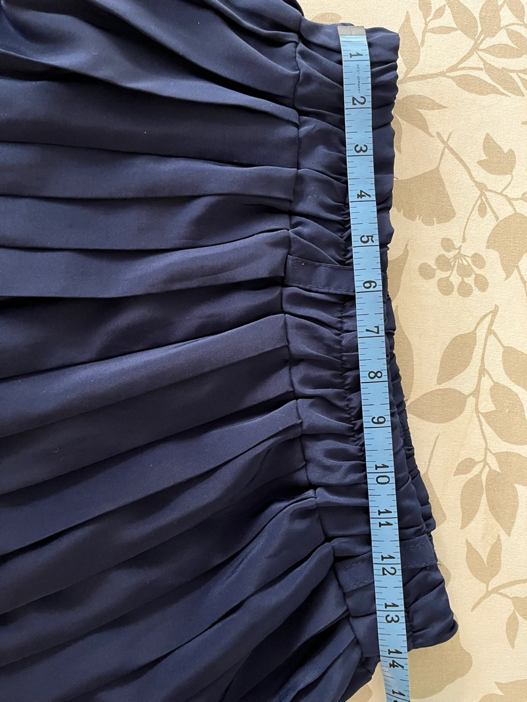Navy Blue Pleated Skirt - photo 4