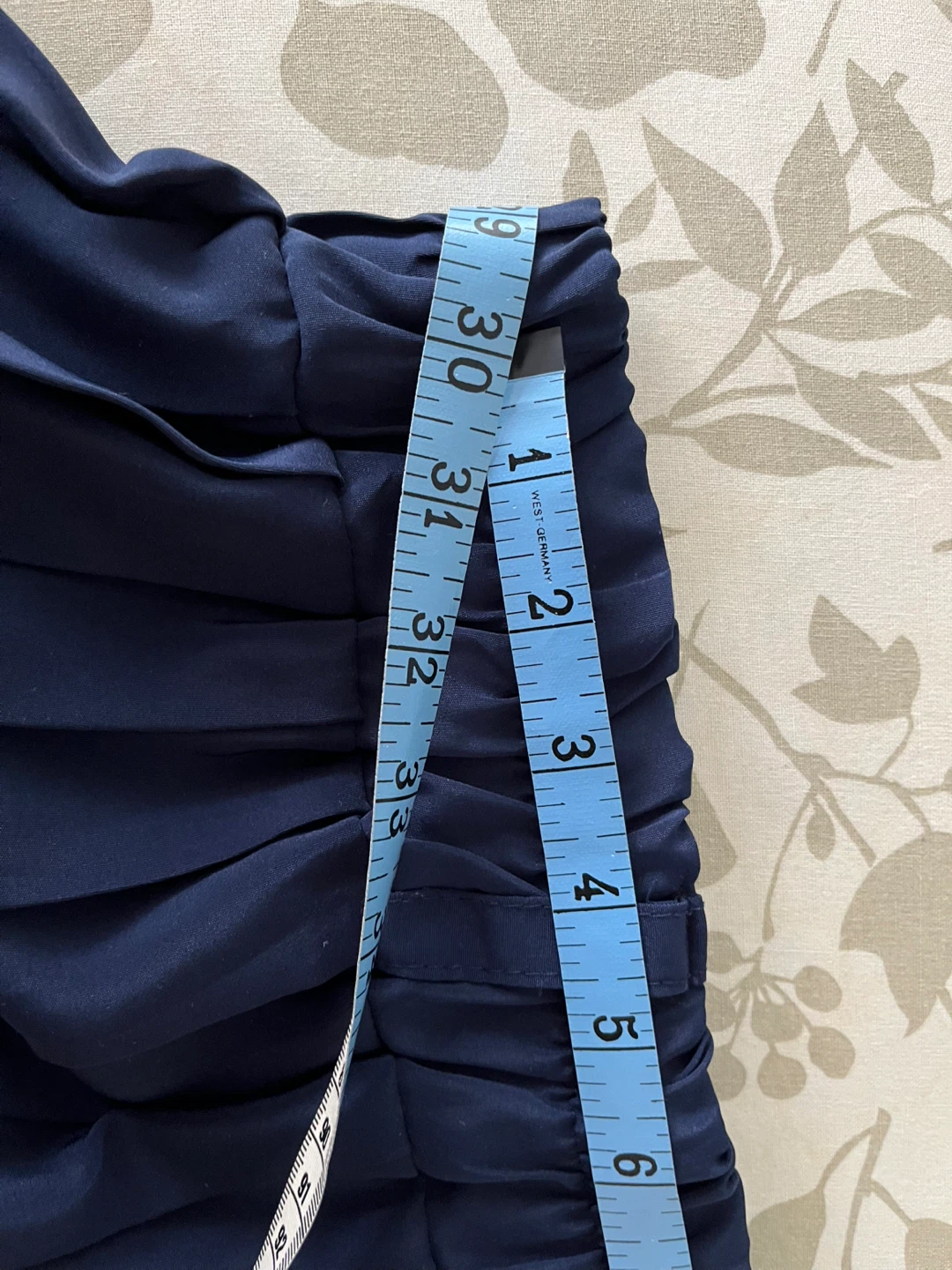 Navy Blue Pleated Skirt - photo 3