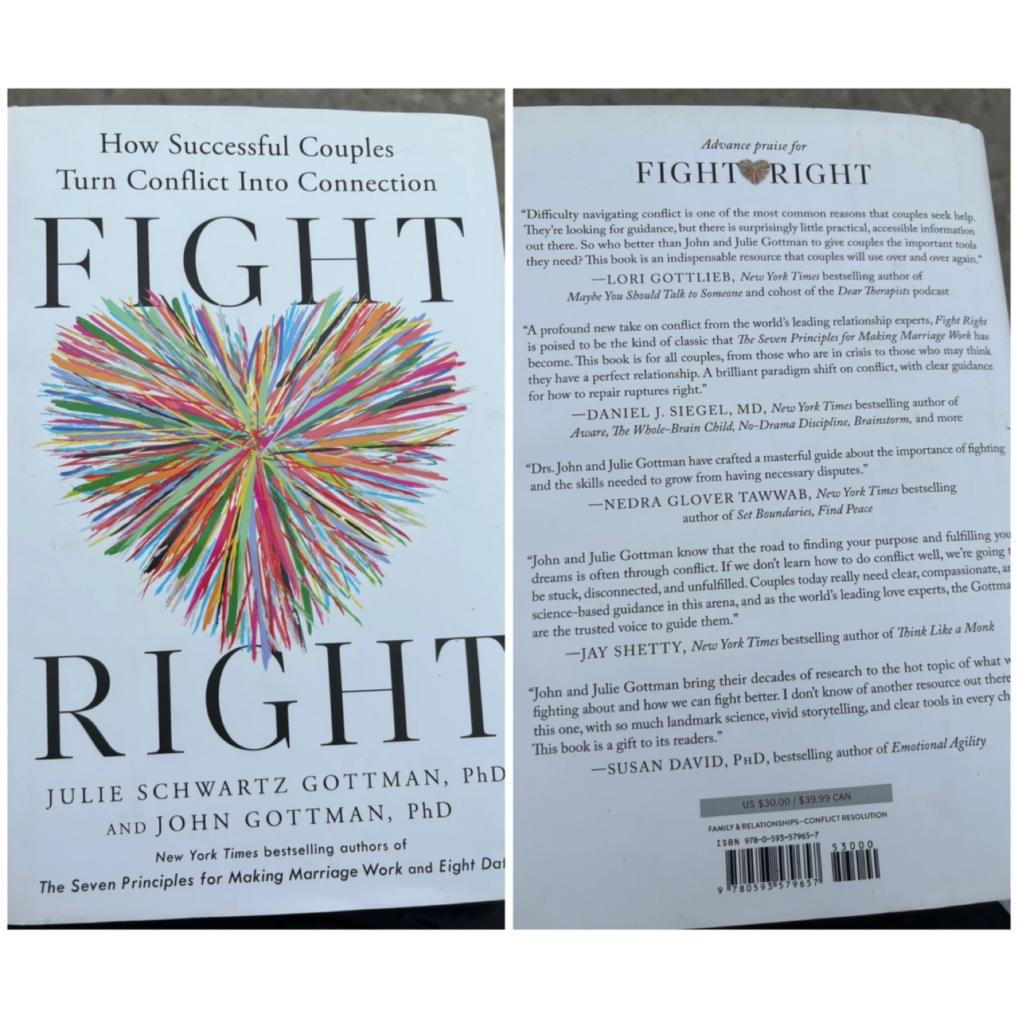 (Hardcover Book) “Fight Right”