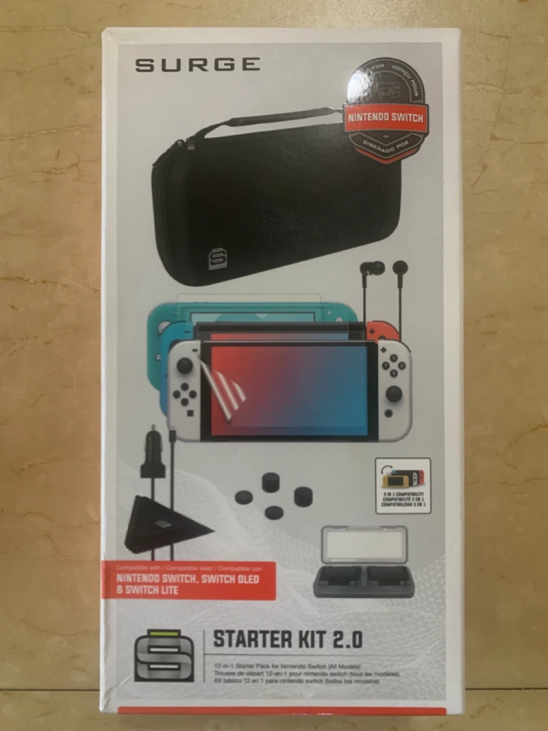 SURGE Starter Kit 2.0 for Nintendo Switch
