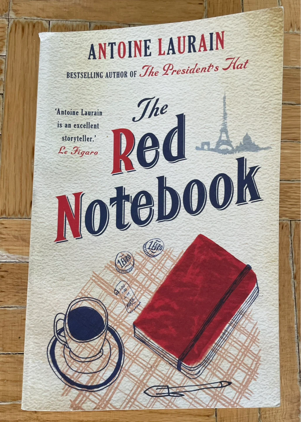 The Red Notebook Antoine Laurain Book
