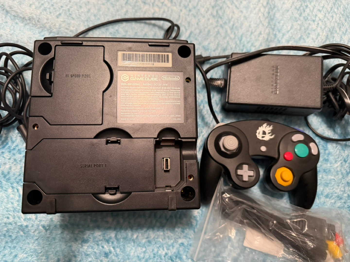 Nintendo GameCube Console with Controller and Power Adapter - photo 3