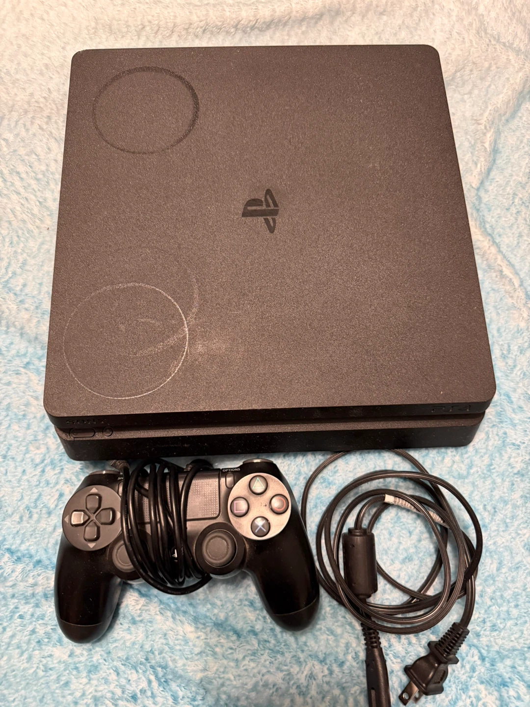 Sony PlayStation 4 Slim 1TB Console with Controller - photo 2