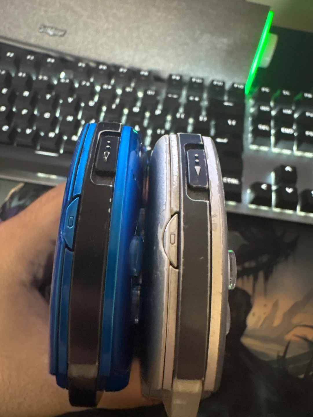 Sony PSP 3000 / Mod - Blue & Silver - photo 5