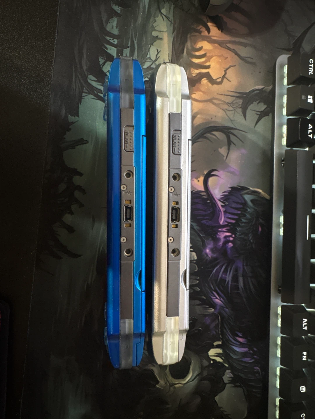 Sony PSP 3000 / Mod - Blue & Silver - photo 4