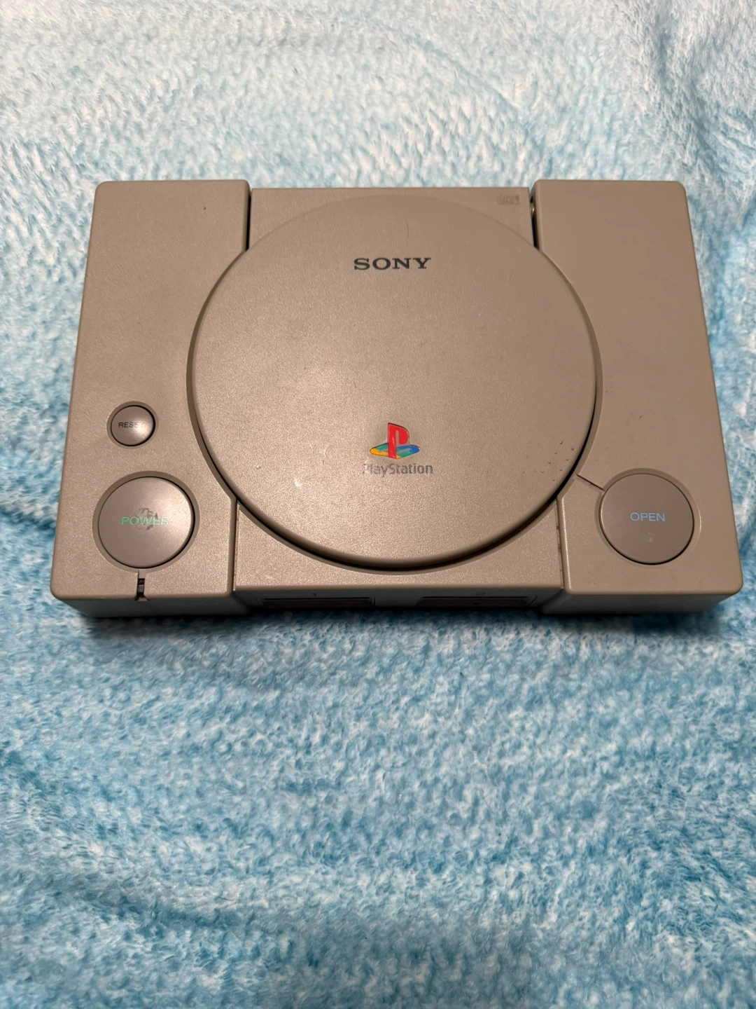 Sony PlayStation 1 Console with Controller and Cables - photo 2
