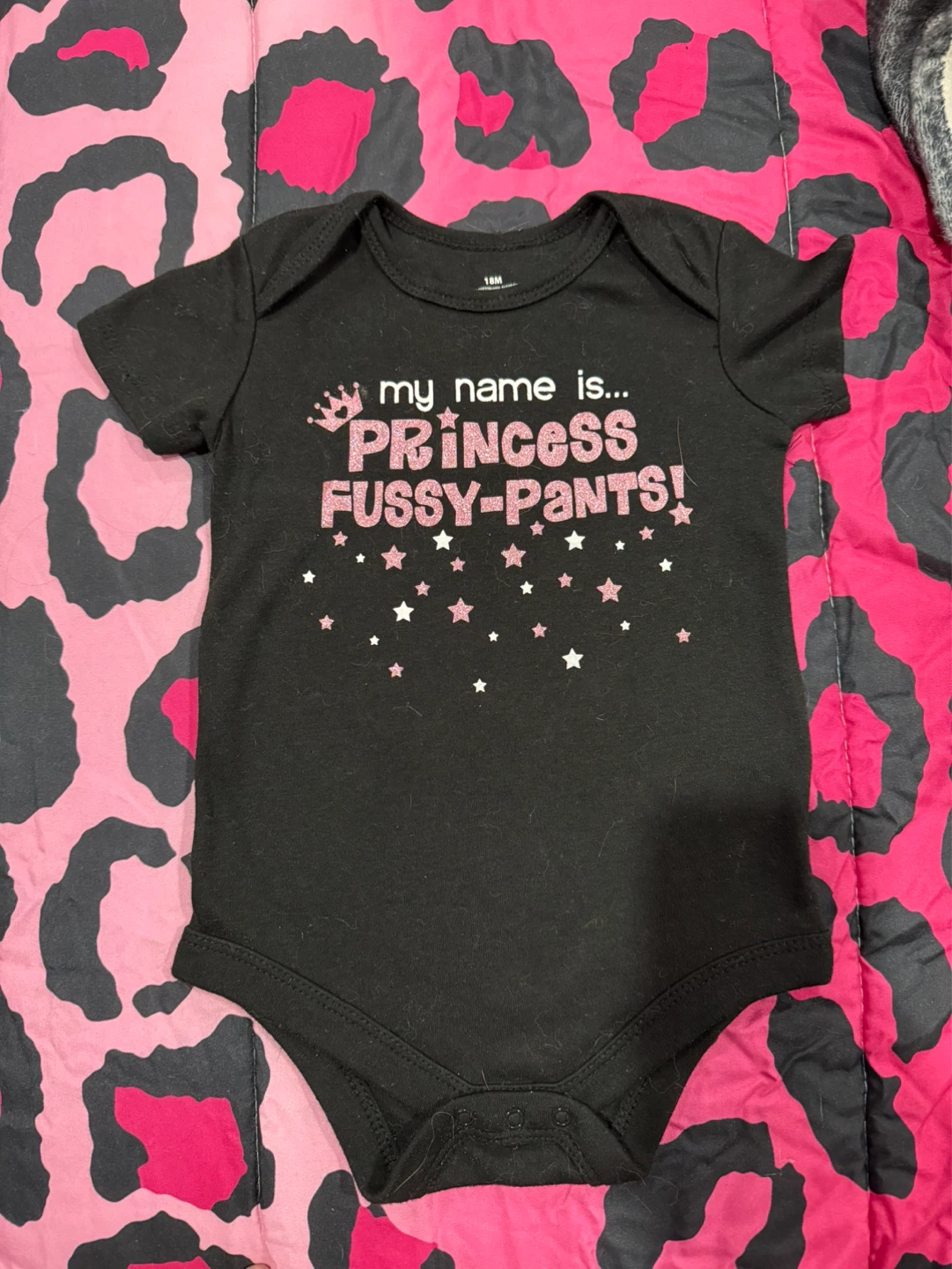 Baby Girl "Princess Fussy-Pants" Bodysuit