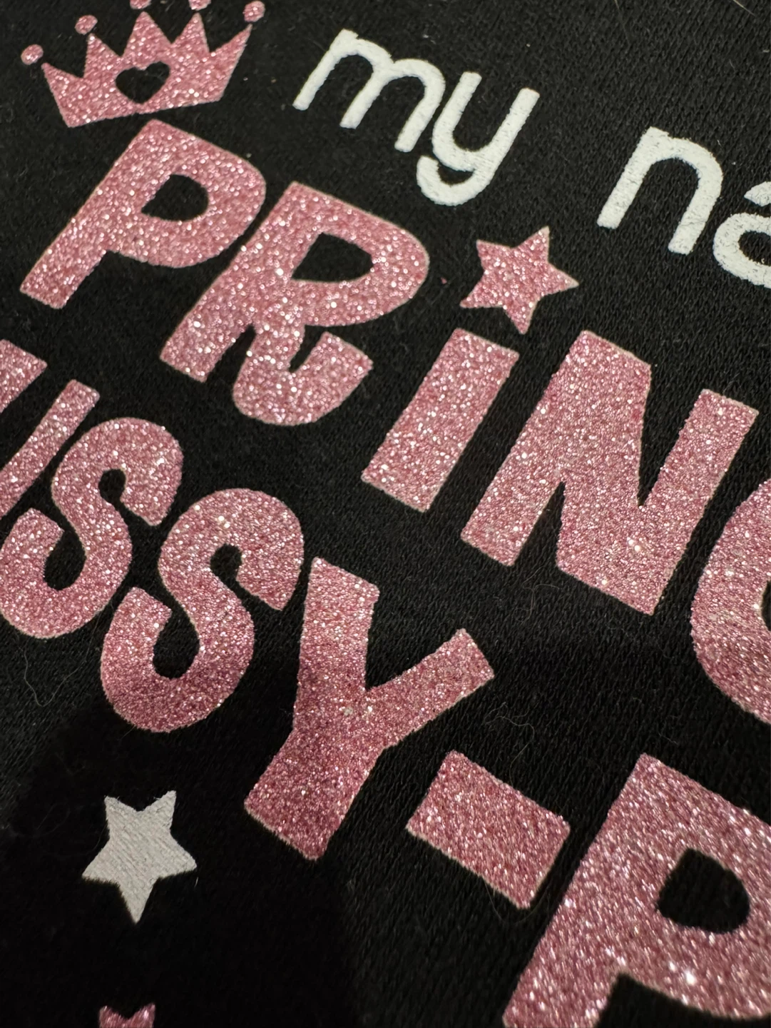 Baby Girl "Princess Fussy-Pants" Bodysuit - photo 2