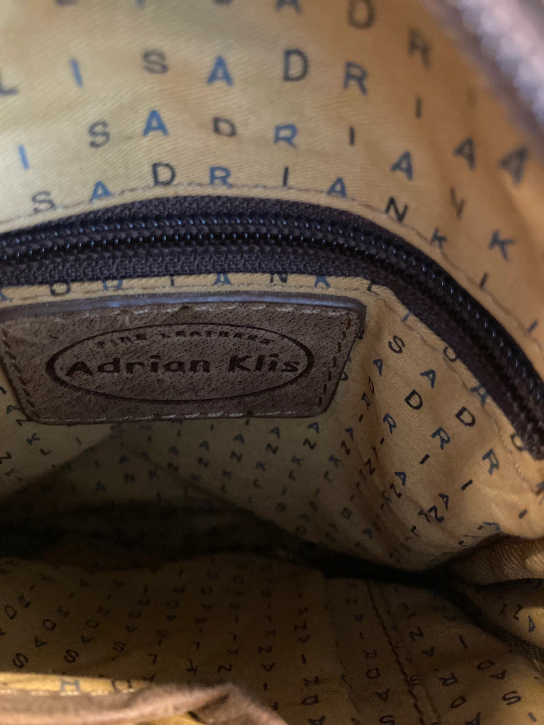 Adrian Klis Brown Leather Crossbody Bag - photo 3