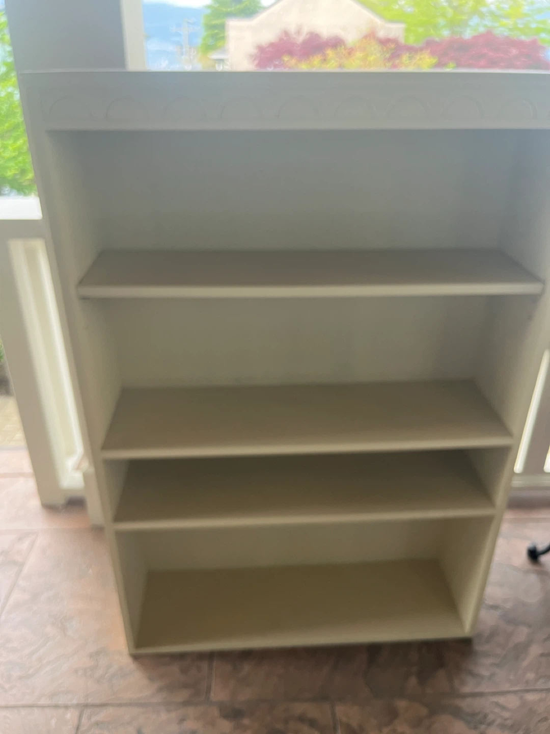 White 4-Shelf Bookcase